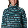 image:imageColumbia womens Benton Springs Printed Full ZipBright Aqua Checkered Peaks