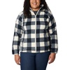 image:imageColumbia womens Benton Springs Printed Full ZipChalk Check Print