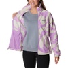 image:imageColumbia womens Benton Springs Printed Full ZipGumdrop Snowdrifts Tonal
