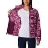 image:imageColumbia womens Benton Springs Printed Full ZipMarionberry Checkered Peaks