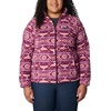 image:imageColumbia womens Benton Springs Printed Full ZipMarionberry Checkered Peaks
