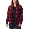 image:imageColumbia womens Benton Springs Printed Full ZipRed Lily Check