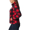 image:imageColumbia womens Benton Springs Printed Full ZipRed Lily Check