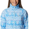 image:imageColumbia womens Benton Springs Printed Full ZipSerenity 80s Stripe