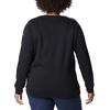 image:imageColumbia womens Columbia Trek Graphic CrewTrek Graphic CrewBlackScript Logo