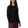 image:imageColumbia womens Columbia Trek Graphic CrewTrek Graphic CrewBlackScript Logo
