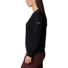image:imageColumbia womens Columbia Trek Graphic CrewTrek Graphic CrewBlackScript Logo