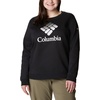 image:imageColumbia womens Columbia Trek Graphic CrewTrek Graphic CrewBlackWhite Csc Stacked Logo