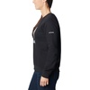 image:imageColumbia womens Columbia Trek Graphic CrewTrek Graphic CrewBlackWhite Csc Stacked Logo