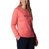 image:imageColumbia womens Columbia Trek Graphic CrewTrek Graphic CrewBlush PinkColumbia Gem