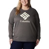 image:imageColumbia womens Columbia Trek Graphic CrewTrek Graphic CrewCharcoal HeatherStacked Gem