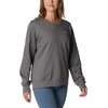 image:imageColumbia womens Columbia Trek Graphic CrewTrek Graphic CrewCity Grey Heather