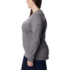 image:imageColumbia womens Columbia Trek Graphic CrewTrek Graphic CrewCity Grey HeatherBlack Csc Stacked Logo