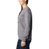 image:imageColumbia womens Columbia Trek Graphic CrewTrek Graphic CrewCity Grey HeatherBlack Csc Stacked Logo