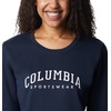 image:imageColumbia womens Columbia Trek Graphic CrewTrek Graphic CrewCollegiate NavyCsc Collegiate