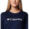 image:imageColumbia womens Columbia Trek Graphic CrewTrek Graphic CrewCollegiate NavyGem Columbia
