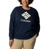 image:imageColumbia womens Columbia Trek Graphic CrewTrek Graphic CrewCollegiate NavyStacked Gem