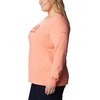 image:imageColumbia womens Columbia Trek Graphic CrewTrek Graphic CrewCoral Reef Rainbow