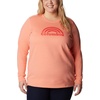image:imageColumbia womens Columbia Trek Graphic CrewTrek Graphic CrewCoral Reef Rainbow