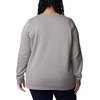 image:imageColumbia womens Columbia Trek Graphic CrewTrek Graphic CrewLight Grey HeatherCsc Collegiate