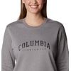 image:imageColumbia womens Columbia Trek Graphic CrewTrek Graphic CrewLight Grey HeatherCsc Collegiate