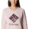 image:imageColumbia womens Columbia Trek Graphic CrewTrek Graphic CrewMineral PinkStacked Gem