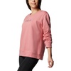 image:imageColumbia womens Columbia Trek Graphic CrewTrek Graphic CrewPink AgaveScript