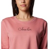 image:imageColumbia womens Columbia Trek Graphic CrewTrek Graphic CrewPink AgaveScript