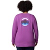 image:imageColumbia womens Columbia Trek Graphic CrewTrek Graphic CrewRazzleCircular Linescape