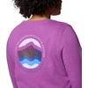 image:imageColumbia womens Columbia Trek Graphic CrewTrek Graphic CrewRazzleCircular Linescape