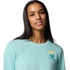 image:imageColumbia womens Columbia Trek Graphic CrewTrek Graphic CrewSprayCircular Linescape