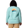 image:imageColumbia womens Columbia Trek Graphic CrewTrek Graphic CrewSprayCircular Linescape