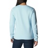 image:imageColumbia womens Columbia Trek Graphic CrewTrek Graphic CrewSpring BlueWhite Logo