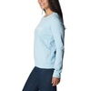 image:imageColumbia womens Columbia Trek Graphic CrewTrek Graphic CrewSpring BlueWhite Logo