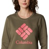 image:imageColumbia womens Columbia Trek Graphic CrewTrek Graphic CrewStone GreenStacked Gem