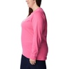 image:imageColumbia womens Columbia Trek Graphic CrewTrek Graphic CrewWild GeraniumWhite Logo
