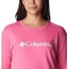 image:imageColumbia womens Columbia Trek Graphic CrewTrek Graphic CrewWild GeraniumWhite Logo