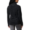 image:imageColumbia womens Glacial Iv Print Half ZipBlack Dotty Floral