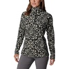 image:imageColumbia womens Glacial Iv Print Half ZipBlack Polarize