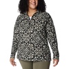 image:imageColumbia womens Glacial Iv Print Half ZipBlack Polarize