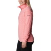 image:imageColumbia womens Glacial Iv Print Half ZipBlush Pink Herringbone Print