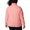 image:imageColumbia womens Glacial Iv Print Half ZipBlush Pink Herringbone Print