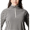 image:imageColumbia womens Glacial Iv Print Half ZipChalk Houndstooth