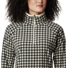image:imageColumbia womens Glacial Iv Print Half ZipChalk Houndstooth
