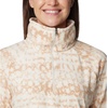 image:imageColumbia womens Glacial Iv Print Half ZipChalk Stippled Stripe