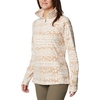 image:imageColumbia womens Glacial Iv Print Half ZipChalk Stippled Stripe