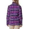 image:imageColumbia womens Glacial Iv Print Half ZipDark Sapphire 80s Stripe Print