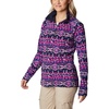 image:imageColumbia womens Glacial Iv Print Half ZipDark Sapphire 80s Stripe Print