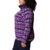 image:imageColumbia womens Glacial Iv Print Half ZipDark Sapphire 80s Stripe Print