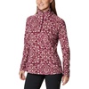 image:imageColumbia womens Glacial Iv Print Half ZipMarionberry Polarize